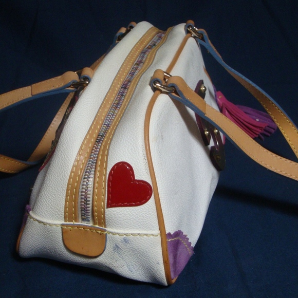 Dooney & Bourke Bags Dooney Bourke Leather Rainbow Alphabet Charm